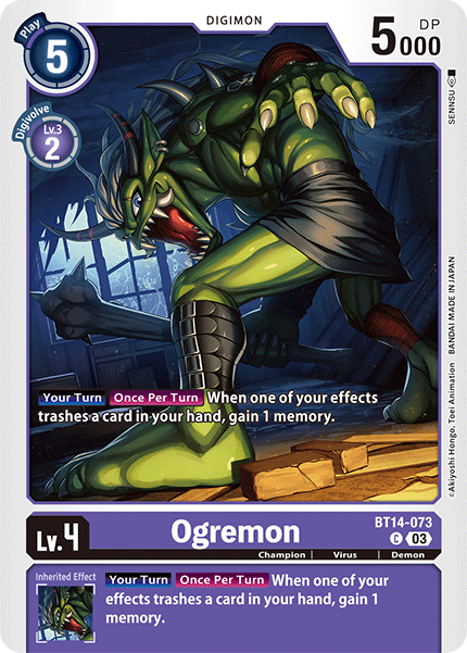 Ogremon BT14-073 Full hd image