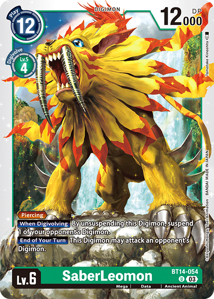 SaberLeomon BT14-054 Full hd image