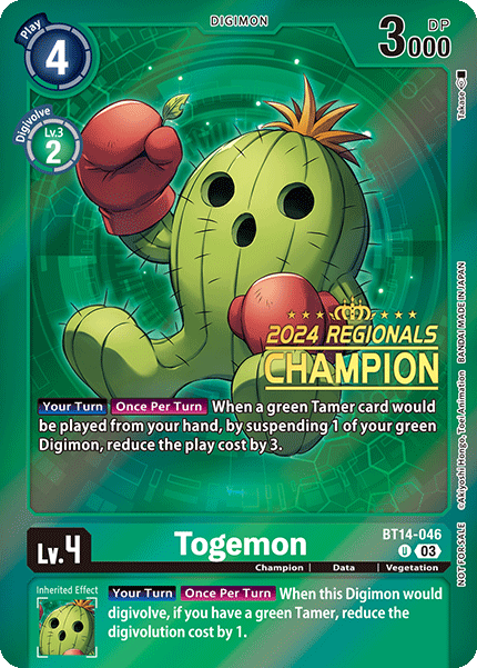 Togemon BT14-046 Full hd image