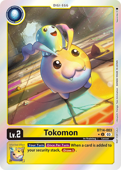 Tokomon BT14-003 image