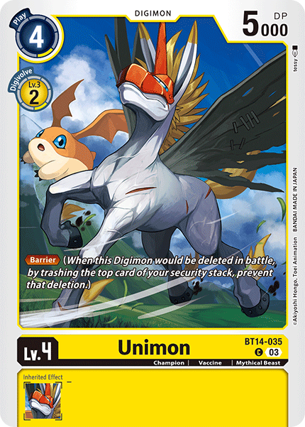 Unimon BT14-035 Full hd image