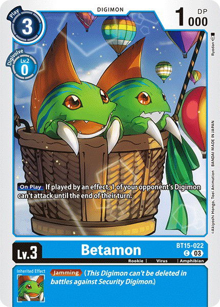 Betamon BT15-022 Crop image Wallpaper