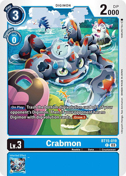 Crabmon BT15-019 Crop image Wallpaper