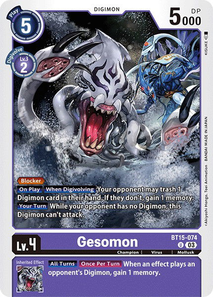 Gesomon BT15-074 Crop image Wallpaper