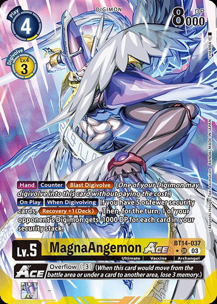 MagnaAngemon ACE BT14-037 Crop image Wallpaper