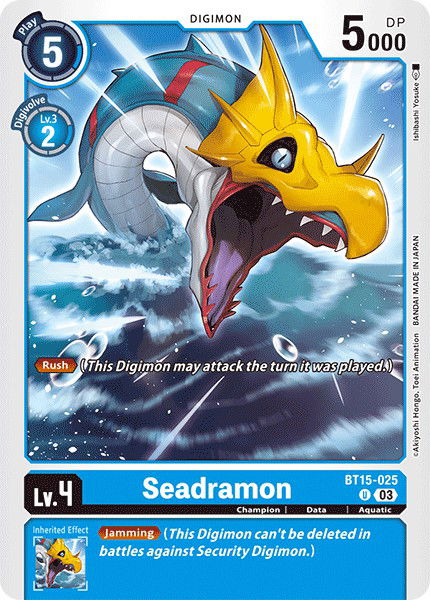 Seadramon BT15-025 Crop image Wallpaper