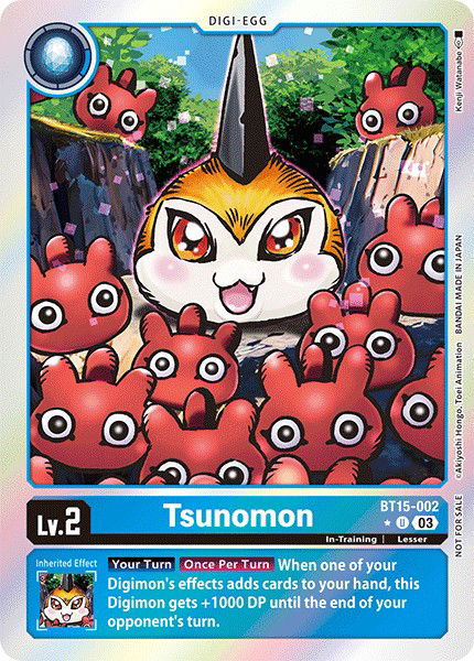 Tsunomon BT15-002 Crop image Wallpaper