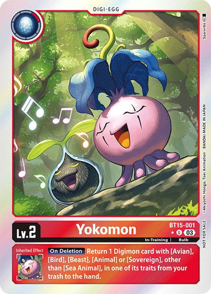 Yokomon BT15-001 Crop image Wallpaper