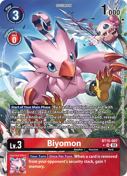 Biyomon BT15-007 image