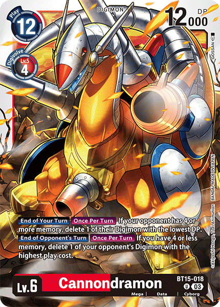 Cannondramon BT15-018 Full hd image