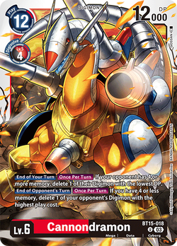 Cannondramon BT15-018