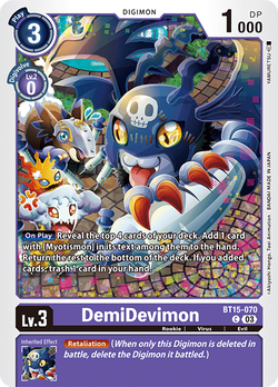 DemiDevimon BT15-070