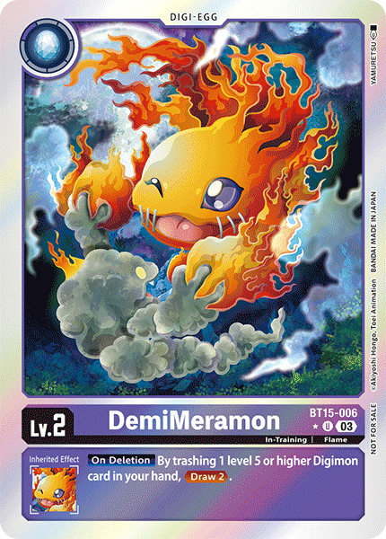 DemiMeramon BT15-006 Full hd image