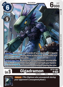 Gigadramon BT15-062