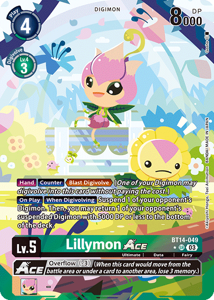 Lillymon ACE BT14-049 Full hd image