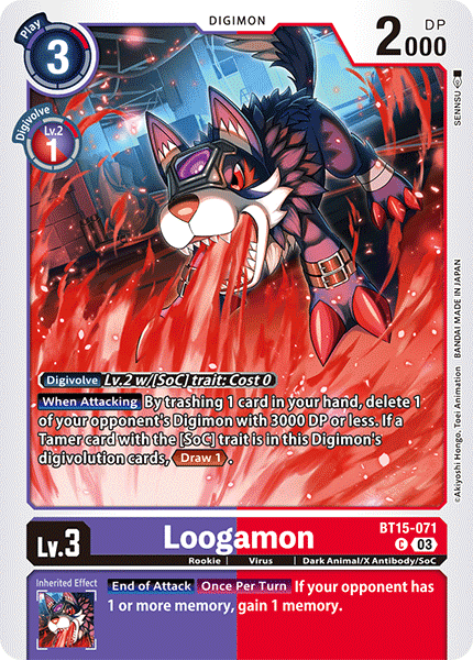 Loogamon BT15-071 Full hd image