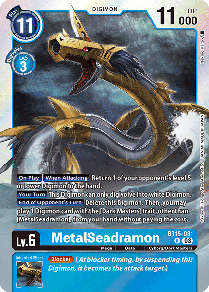 MetalSeadramon BT15-031 Full hd image