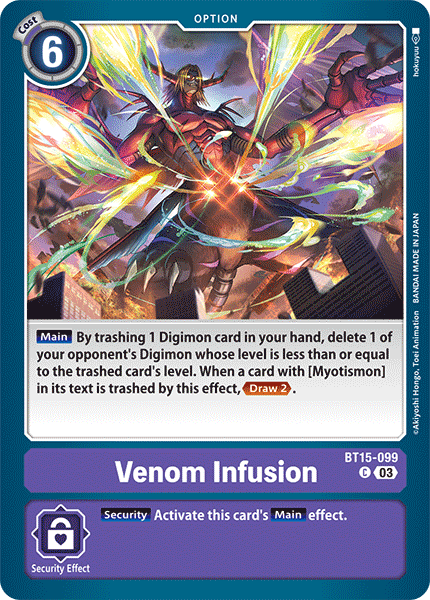 Venom Infusion BT15-099 Full hd image