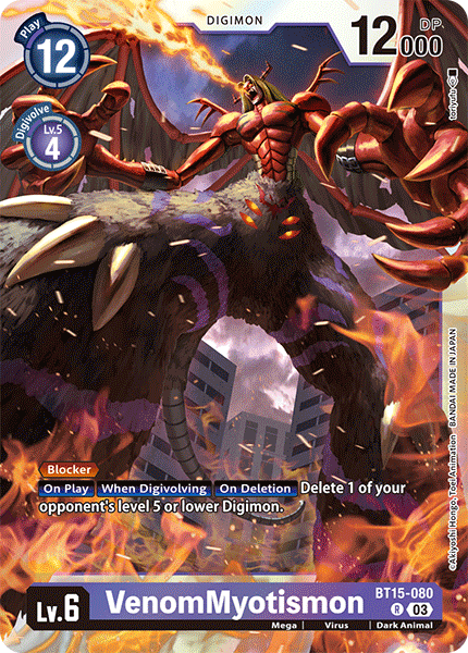 VenomMyotismon BT15-080 Full hd image