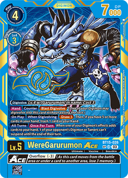 WereGarurumon ACE BT15-026