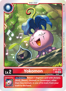 Yokomon BT15-001