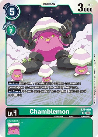 Chamblemon Crop image Wallpaper