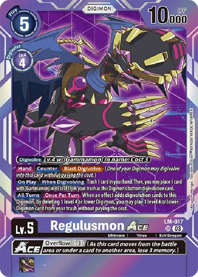 Regulusmon ACE Full hd image