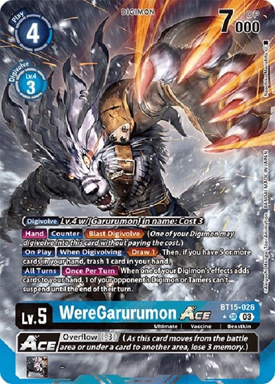 WereGarurumon ACE Full hd image