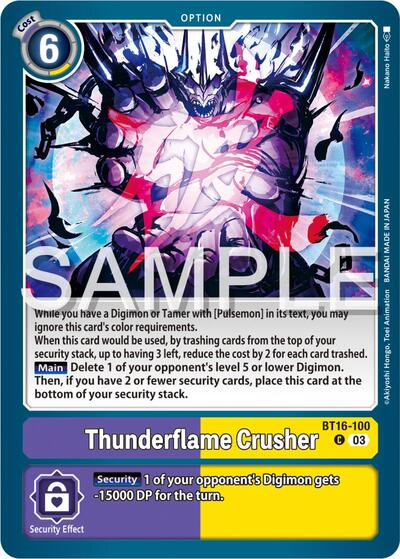 Thunderflame Crusher Full hd image