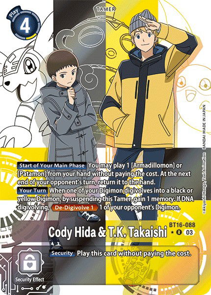 Cody Hida & T.K. Takaishi BT16-088 Crop image Wallpaper