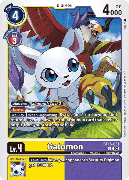 Gatomon BT16-031 Crop image Wallpaper