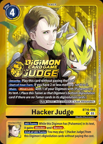 Hacker Judge BT16-086 Crop image Wallpaper