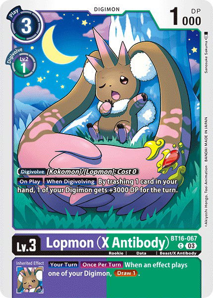 Lopmon (X Antibody) BT16-067 Crop image Wallpaper