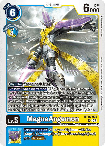 MagnaAngemon BT16-024 Crop image Wallpaper