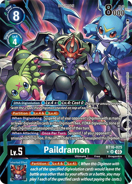 Paildramon BT16-025 Crop image Wallpaper