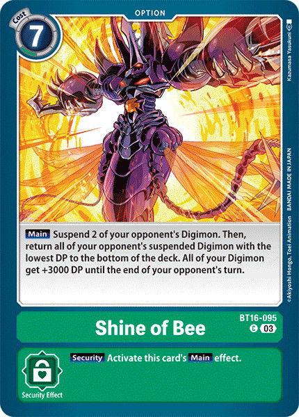 Shine of Bee BT16-095 Crop image Wallpaper