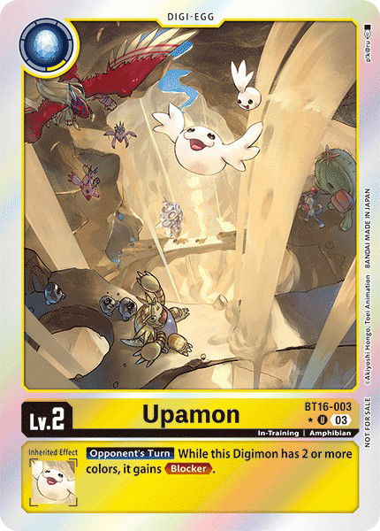 Upamon BT16-003 Crop image Wallpaper