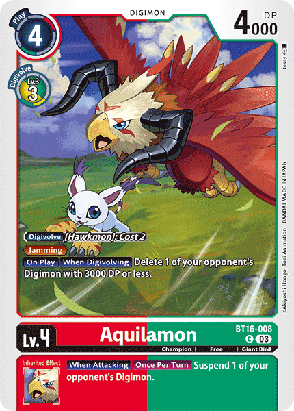 Aquilamon BT16-008 Full hd image