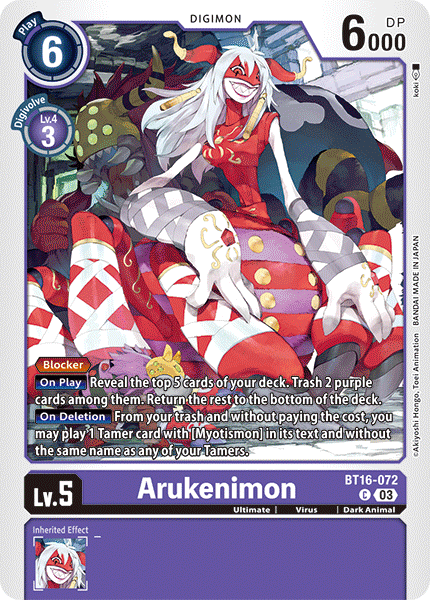 Arukenimon BT16-072 Full hd image