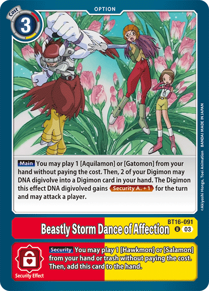 Beastly Storm Dance of Affection BT16-091 Full hd image