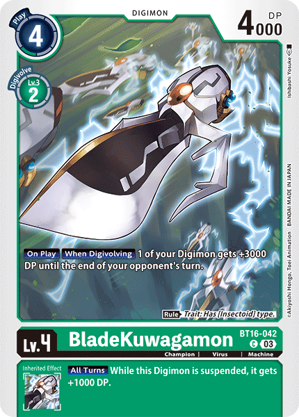 BladeKuwagamon BT16-042 Full hd image