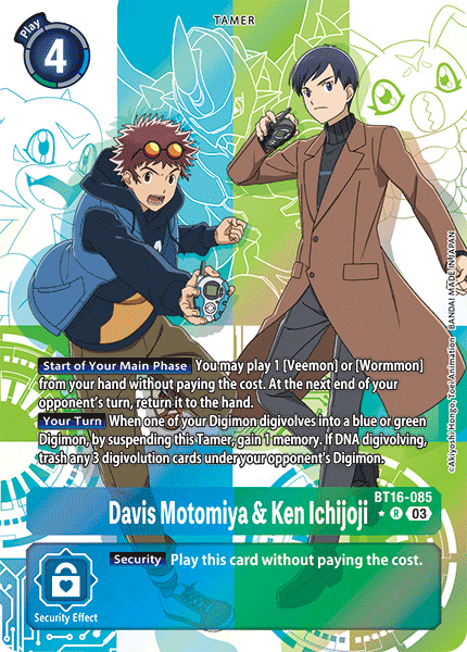 Davis Motomiya & Ken Ichijoji BT16-085 Full hd image