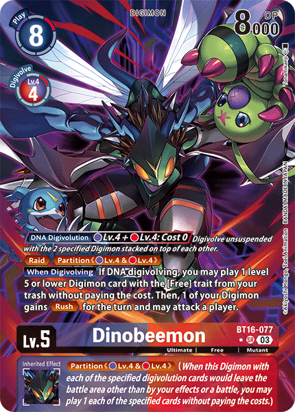 Dinobeemon BT16-077 Full hd image