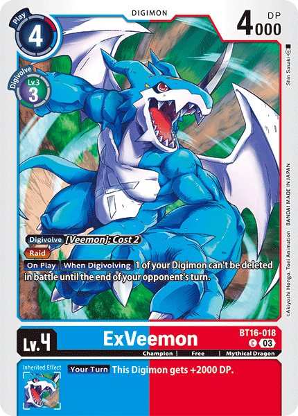 ExVeemon BT16-018 Full hd image