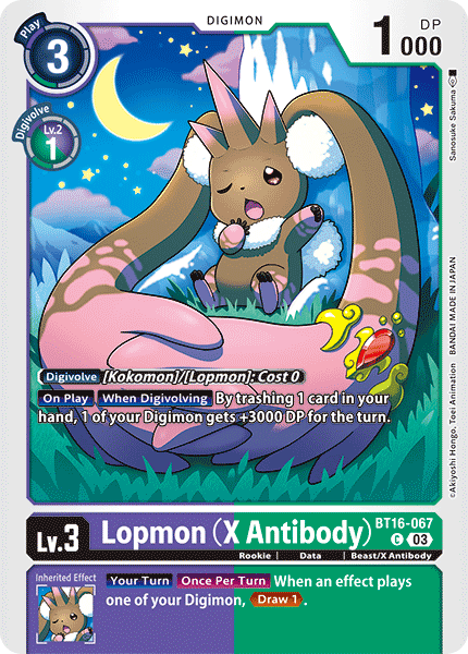 Lopmon (X Antibody) BT16-067 Full hd image