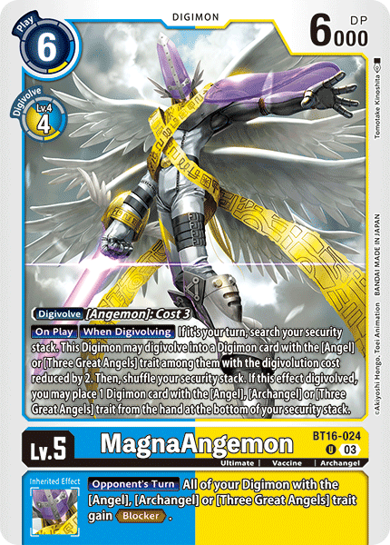 MagnaAngemon BT16-024 Full hd image