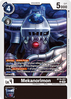 Mekanorimon BT16-057 image