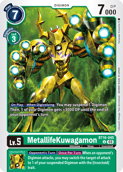 MetallifeKuwagamon BT16-045 Full hd image