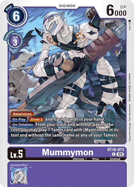 Mummymon BT16-073 Full hd image