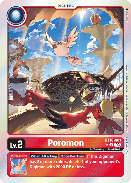 Poromon BT16-001 Full hd image